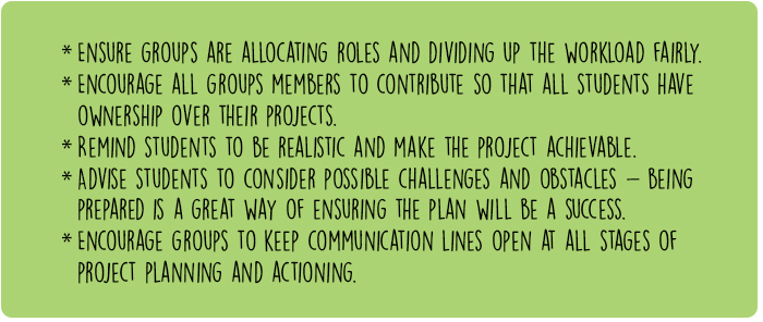 project planning tips teacher wwa